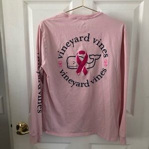 VINEYARD VINES 2020 Breast Cancer Awareness Long Sleeved T Shirt